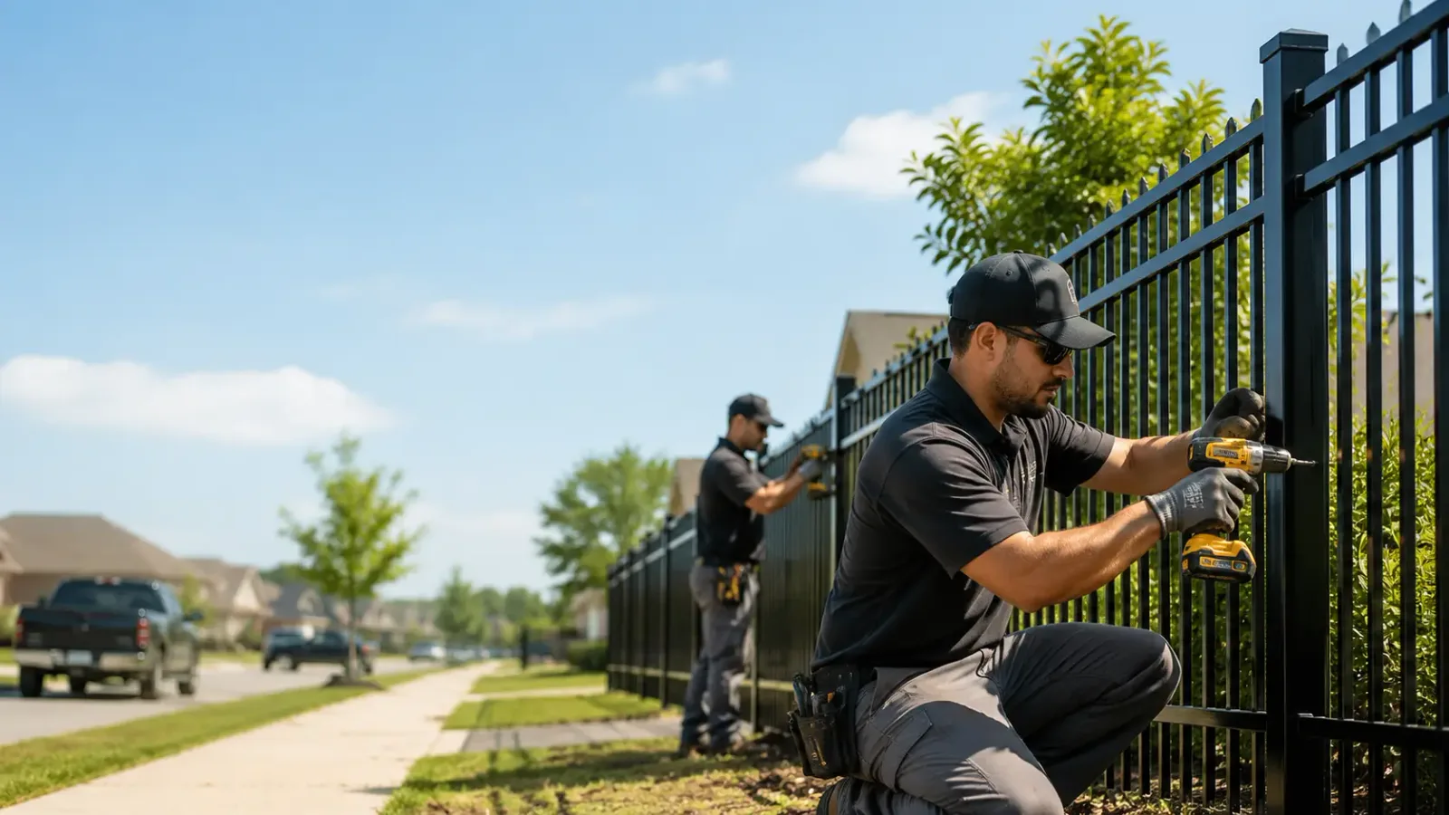 Metal Fence Installation in Bolton, MA